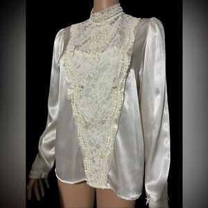 MICHELLE STUART Vintage blouse Size 8
